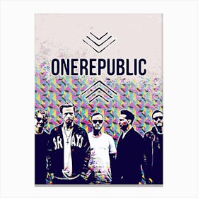 One Republic 9 Canvas Print