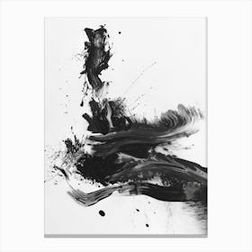 'Black And White' 5 Canvas Print