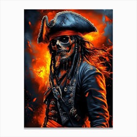 Pirates Of The Caribbean Canvas Print