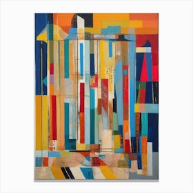 Abstractmetropolis Canvas Print