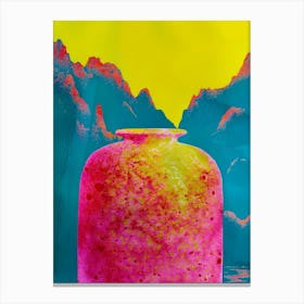 Jar Of Juice Canvas Print