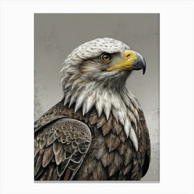 Eagle Portrait Canvas Print