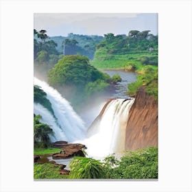 Murchison Falls, Uganda Majestic, Beautiful & Classic (1) Canvas Print