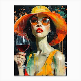 The Hedonism Of Wine Tasting Pt. 3 Canvas Print