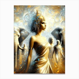 Cleopatra Portrait Artwork 159 Canvas Print