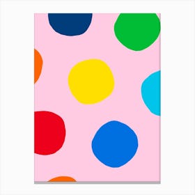 Polka Dots 2 Canvas Print