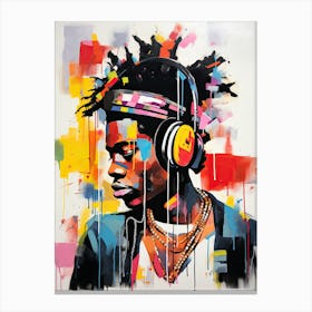 Afro Hip-Hop 2, Music Canvas Print