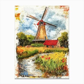 Windmill 4 Canvas Print