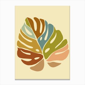 Tropical Leaf Canvas Print