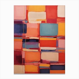 Abstract Squares 1 Canvas Print