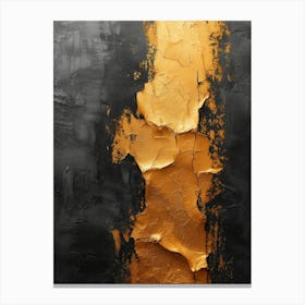 Abstract Oil On Canvas Canvas Print