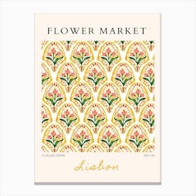 Flower Market 12 Canvas Print