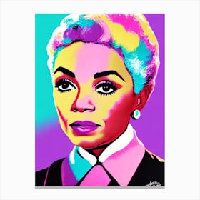 Ruby Dee Pop Movies Art Movies Canvas Print