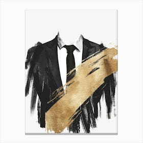 Man In A Suit Canvas Print