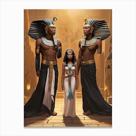 Pharaonic girl 2 Canvas Print