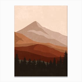 Mountain Landscape Canvas Art Canvas Print