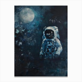 'Astronaut In Space' 1 Canvas Print
