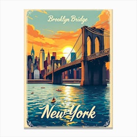 Brooklyn Bridge 2 Canvas Print