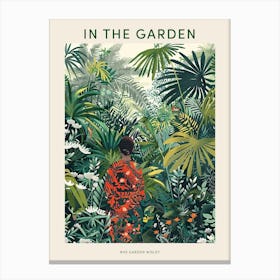 In The Garden Poster Rhs Garden Wisley United Kingdom 3 Canvas Print