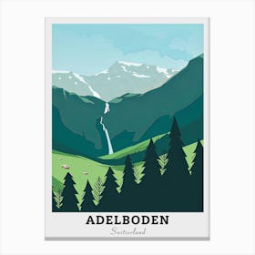 Adelden Switzerland Travel Canvas Print