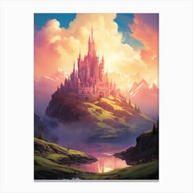 Castle In The Sky Canvas Print