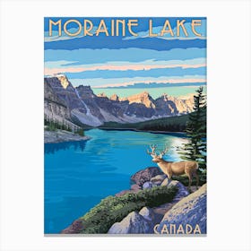 Moraine Lake Canvas Print