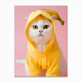 Banana Cat 1 Canvas Print