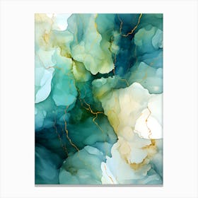 Abstract Watercolor Painting Canvas Print