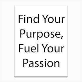 Motivational Quote 5 Canvas Print