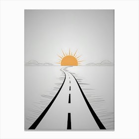 Journey Forward V 04 Canvas Print