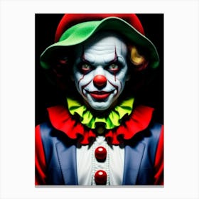 Evil Jester: A Nightmare on Halloween Canvas Print