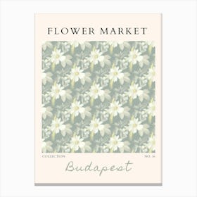 Flower Market 22 Canvas Print