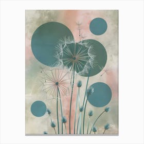 A Gentle Reminder: Dandelion Seeds as a Symbol of Hope and Renewal Canvas Print