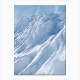 Snowy Mountain 6 Canvas Print