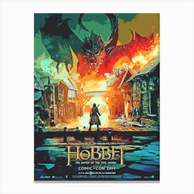 The Hobbit 3 Canvas Print