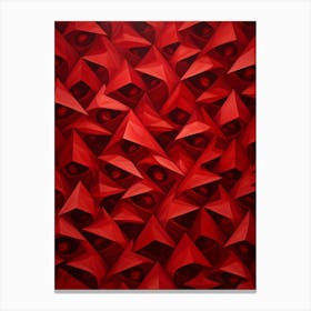 Tessellation Exploration Geometric Illustration 5 Canvas Print