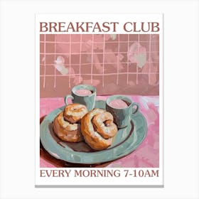 Breakfast Club Cinnamon Buns 2 Canvas Print