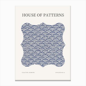 Geometric Pattern Poster 33 Canvas Print