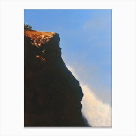 Cliffs Of California Canvas Print