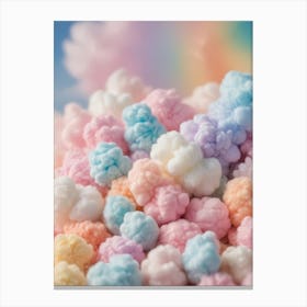 Rainbow Clouds 4 Canvas Print