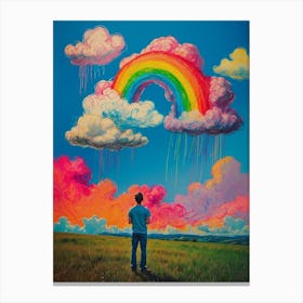 Rainbow In The Sky 5 Canvas Print