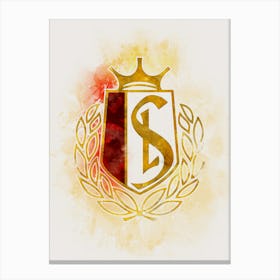 Royal Standard De Lifge 2 Canvas Print