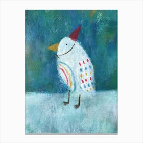Party animal- Bird Canvas Print