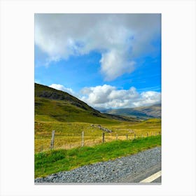 Road In Scotland Canvas Print