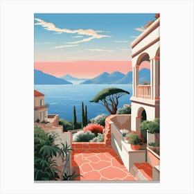 Italian Villa Canvas Print