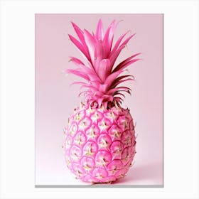 Pink Pineapple 7 Canvas Print