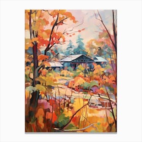 Autumn Gardens Painting Longhouse Reserve Usa 2 Canvas Print