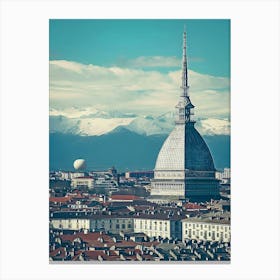 Mole Antolleniana In Turin, Italy Canvas Print