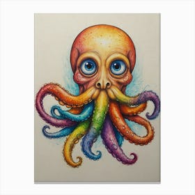 Octopus 55 Canvas Print