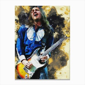 Smudge John Frusciante Live Rhcp Canvas Print